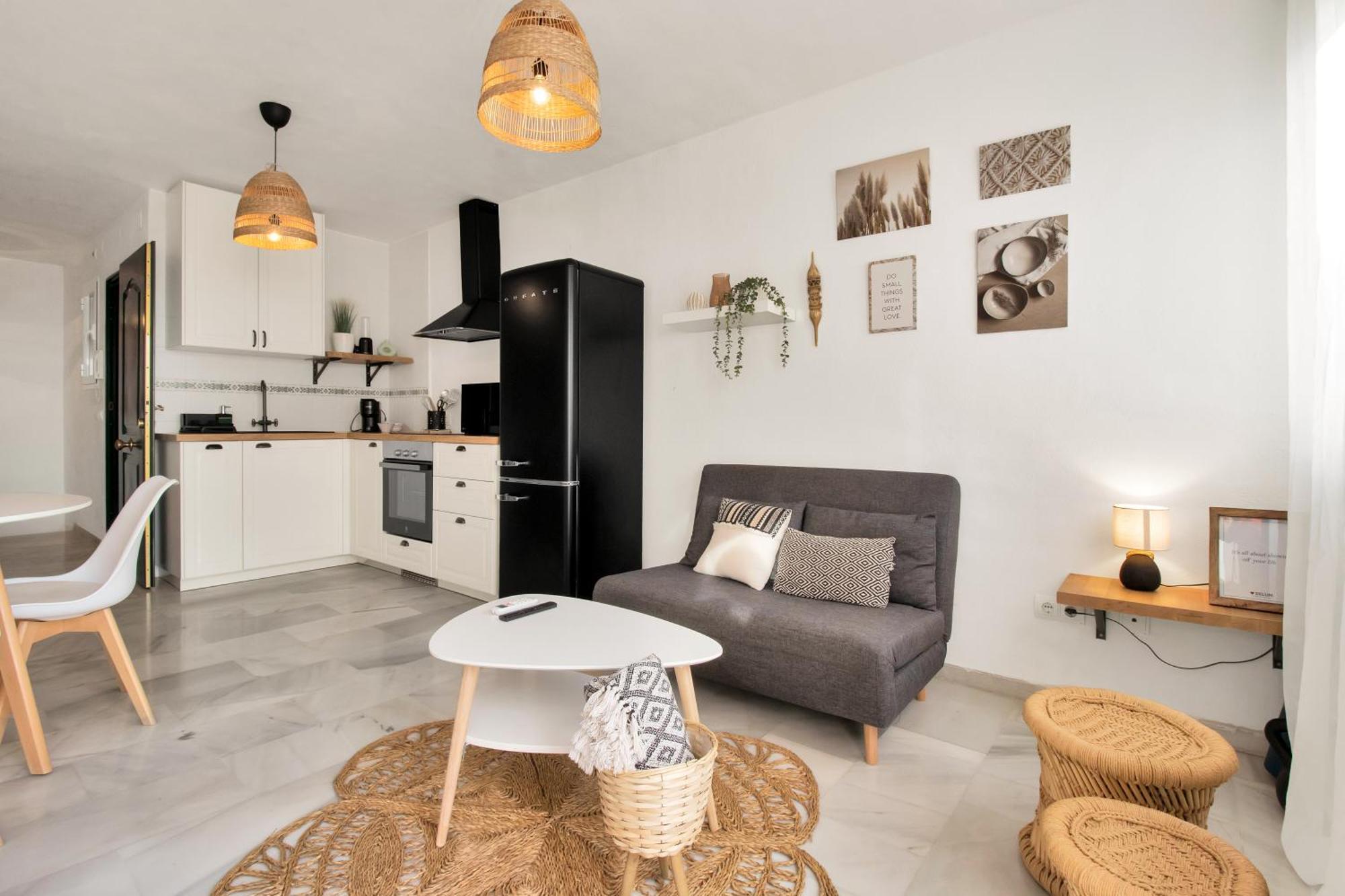 Ferienwohnung Duplex Estilo Boho Con Increible Terraza Y Vistas Al Mar En Estepona - Las Abejeras 609 Exterior foto