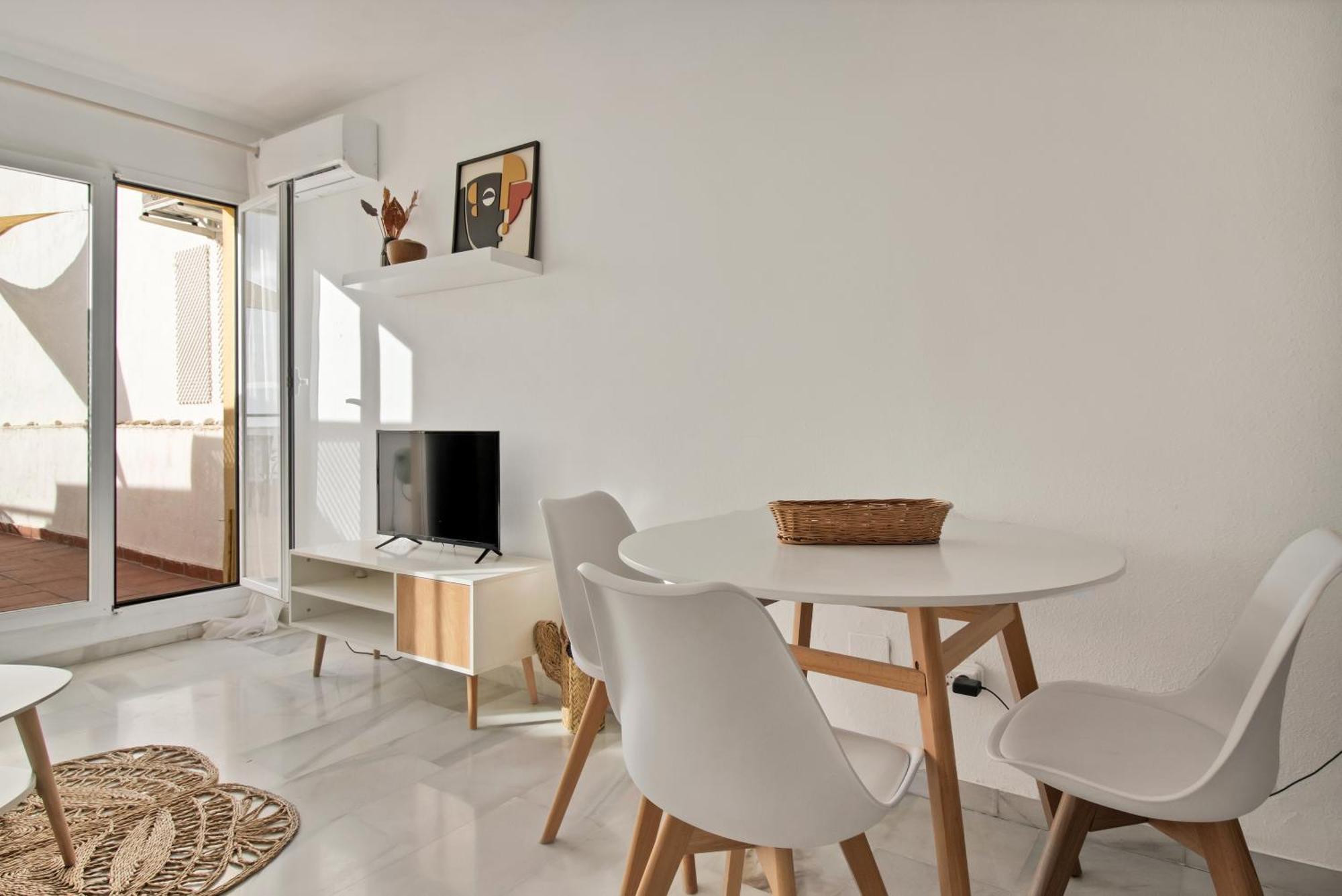 Ferienwohnung Duplex Estilo Boho Con Increible Terraza Y Vistas Al Mar En Estepona - Las Abejeras 609 Exterior foto